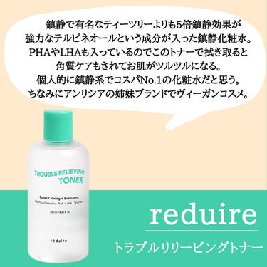 トラブルリリービングトナー/reduire /化粧水を使ったクチコミ（2枚目）