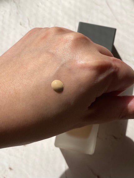 THREE フローレスエシリアル フルイド ファンデーションのクチコミ「THREE
フローレスエシリアル フルイド ファンデーション 101
カバー力もしっかりあ.....」(2枚目)