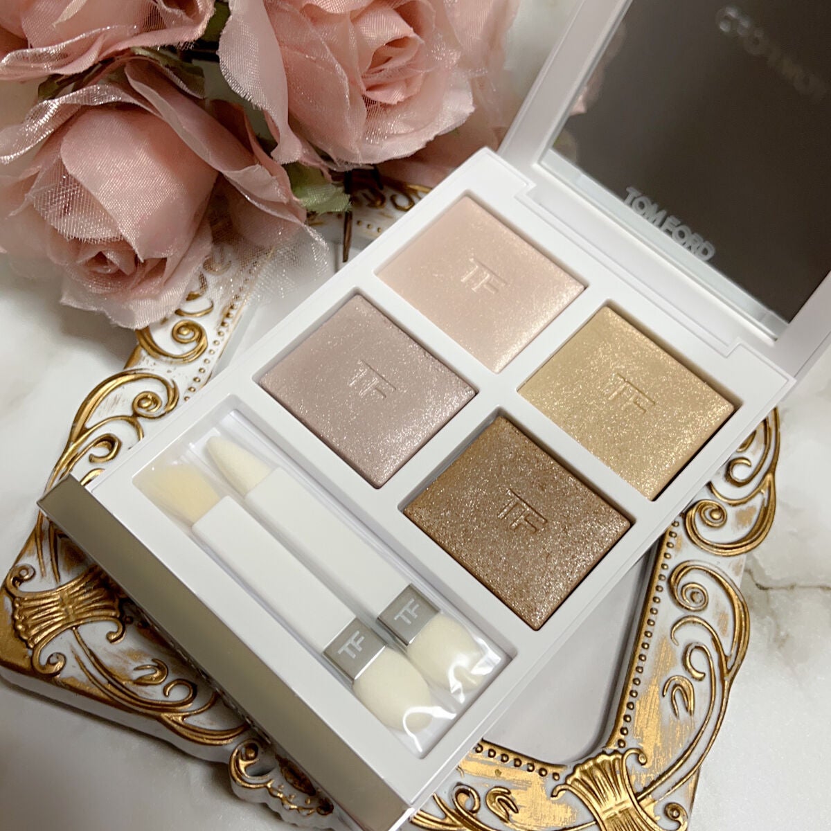 ソレイユ アイ カラー クォード/TOM FORD BEAUTY/アイシャドウパレットを使ったクチコミ(6枚目)