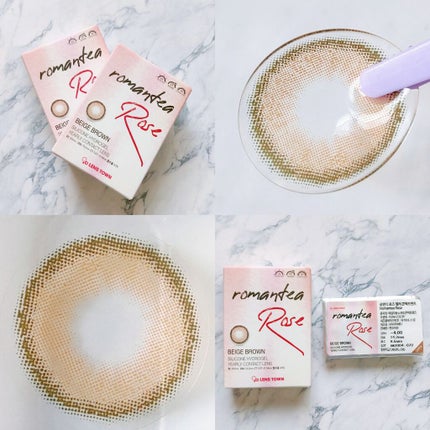 Romantea Rose/THEPIEL/カラーコンタクトレンズを使ったクチコミ(4枚目)