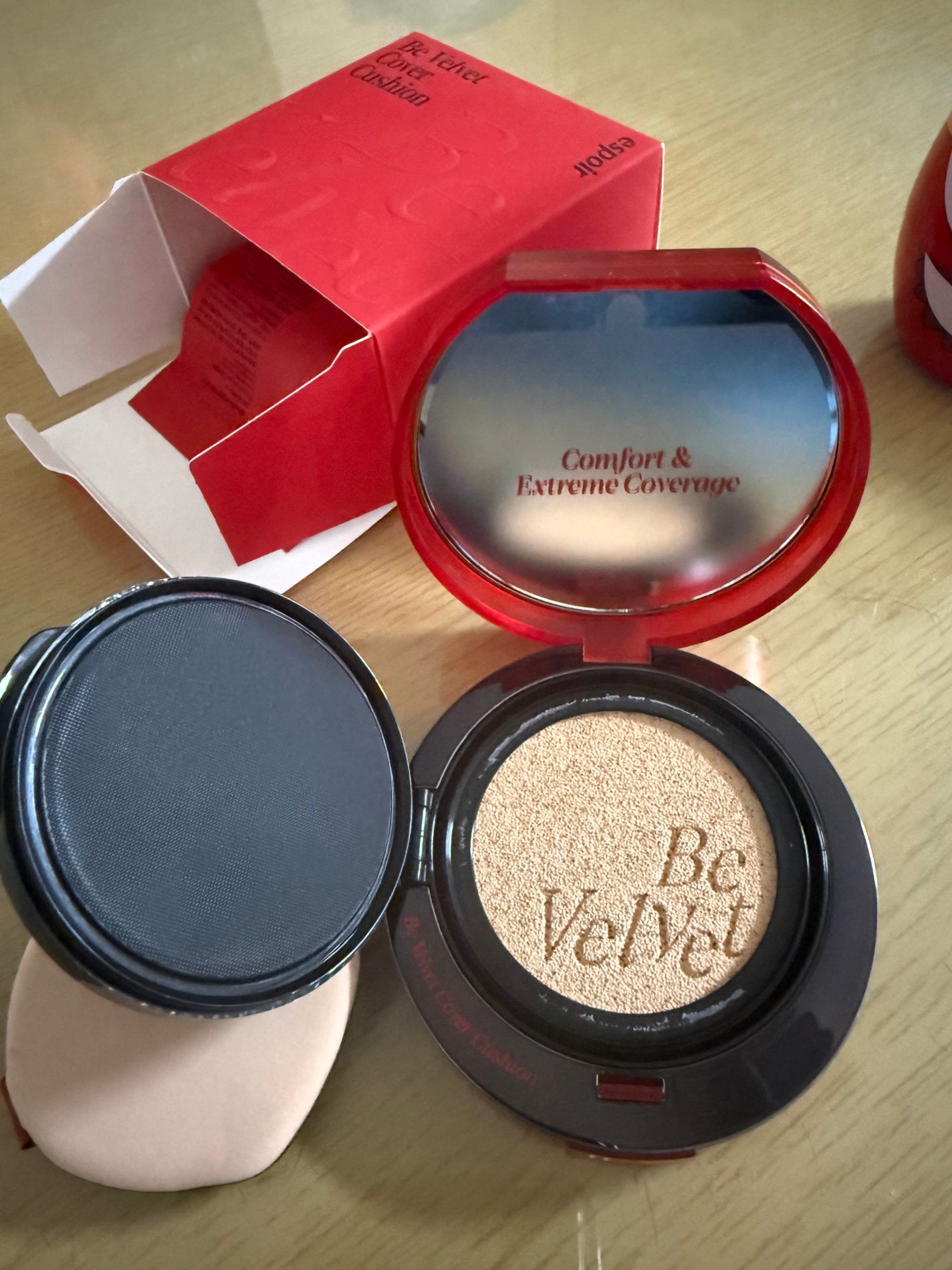 ビーベルベット カバークッション/espoir/クッションファンデーションを使ったクチコミ(2枚目)