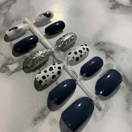 しずくネイルシール/キャンドゥ/ネイルシールを使ったクチコミ(2枚目)