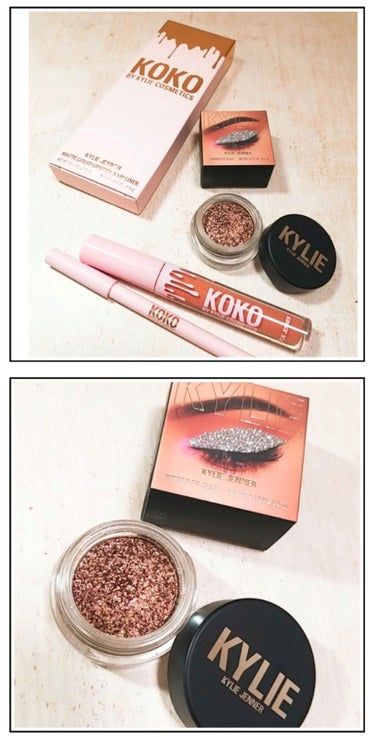 KOKO BY KYLIE COSMETICS／LIP KIT TIPS/Kylie Cosmetics/リップグロスを使ったクチコミ（1枚目）