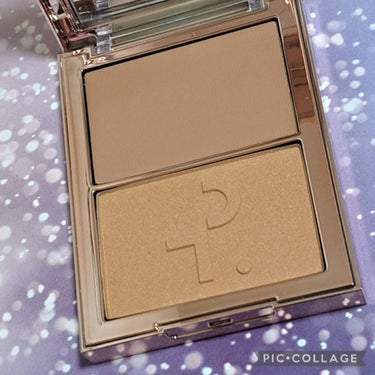 MAJOR SCULPT CRÈME CONTOUR & POWDER BRONZER DUO /Patrick Ta/シェーディングを使ったクチコミ（2枚目）