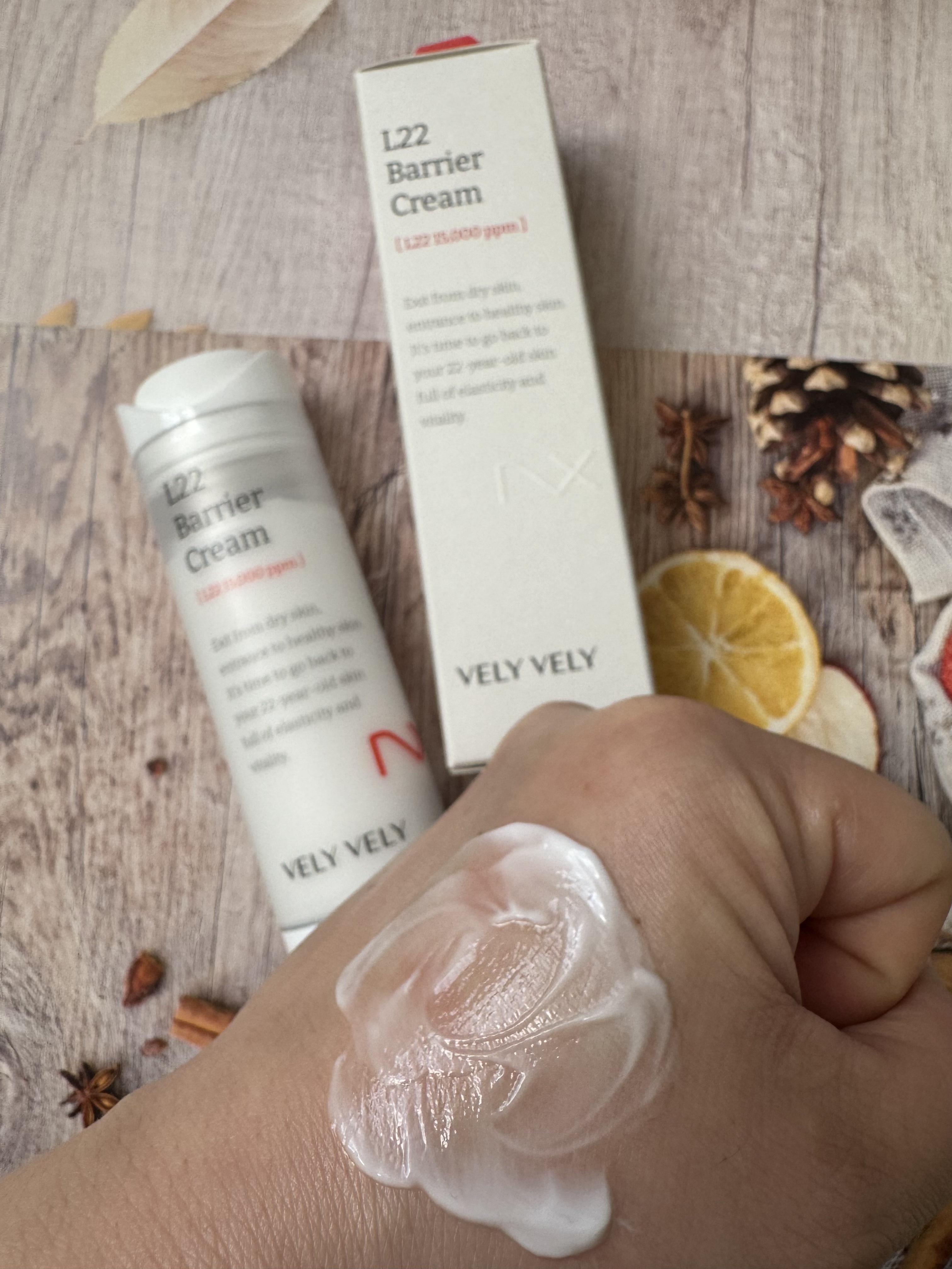 L22バリアクリーム/VELY VELY/フェイスクリームを使ったクチコミ（3枚目）