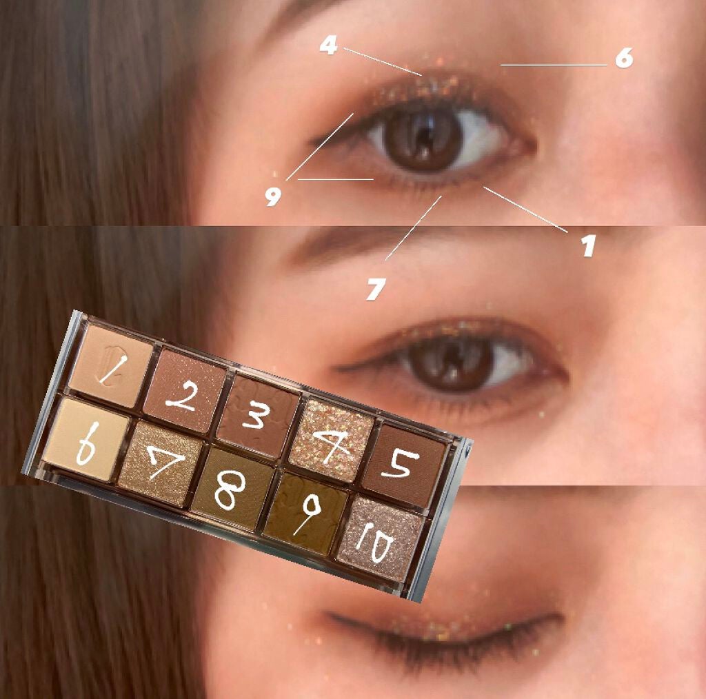 プロ アイ パレット/CLIO/アイシャドウパレットを使ったクチコミ(2枚目)