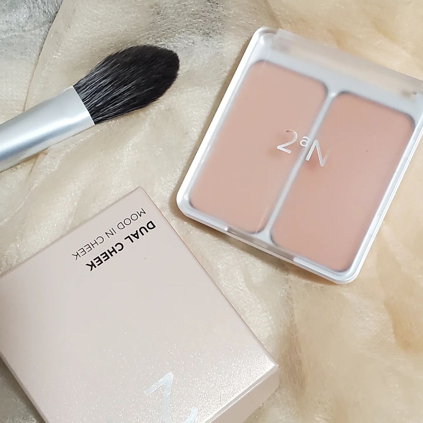 デュアルチーク/2aN/パウダーチークを使ったクチコミ(1枚目)