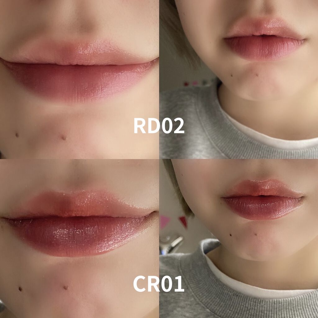 アピュー ジューシーパン スパークリングティント/A’pieu/口紅を使ったクチコミ（3枚目）