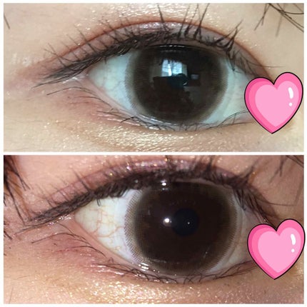 LA FILLE (ラ・フィーユ)/LA FILLE/カラーコンタクトレンズを使ったクチコミ(2枚目)
