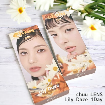 Lily Daze/chuu LENS/ワンデー(1DAY)カラコンを使ったクチコミ(1枚目)