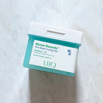 バイオームレメディポアリセットクーリングパッド/UIQ/トナーパッドを使ったクチコミ(1枚目)