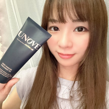 ディープダメージトリートメントEX/UNOVE/洗い流すヘアトリートメントを使ったクチコミ(4枚目)