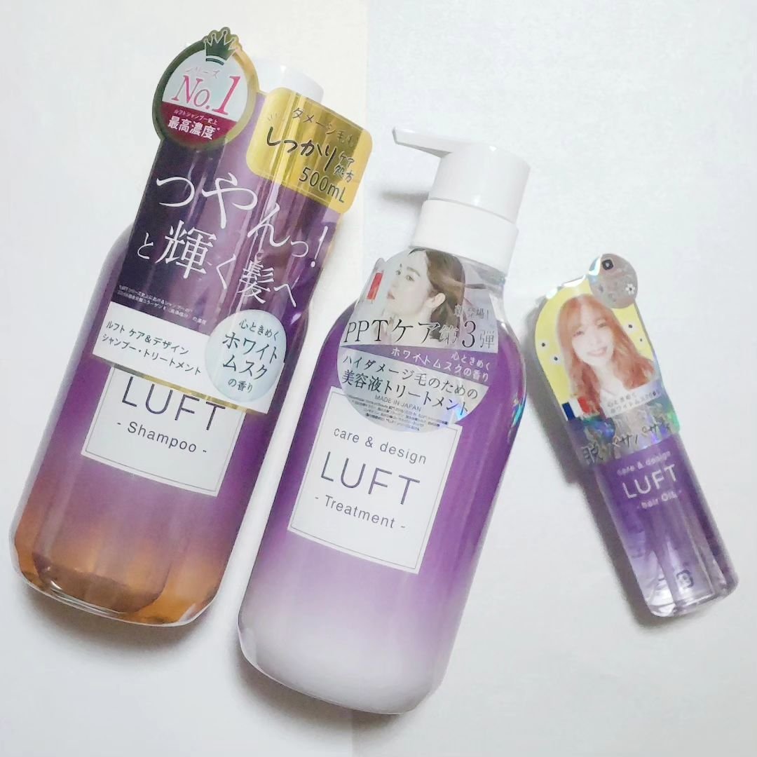 ケア＆デザインオイル D/LUFT/ヘアオイルを使ったクチコミ（2枚目）