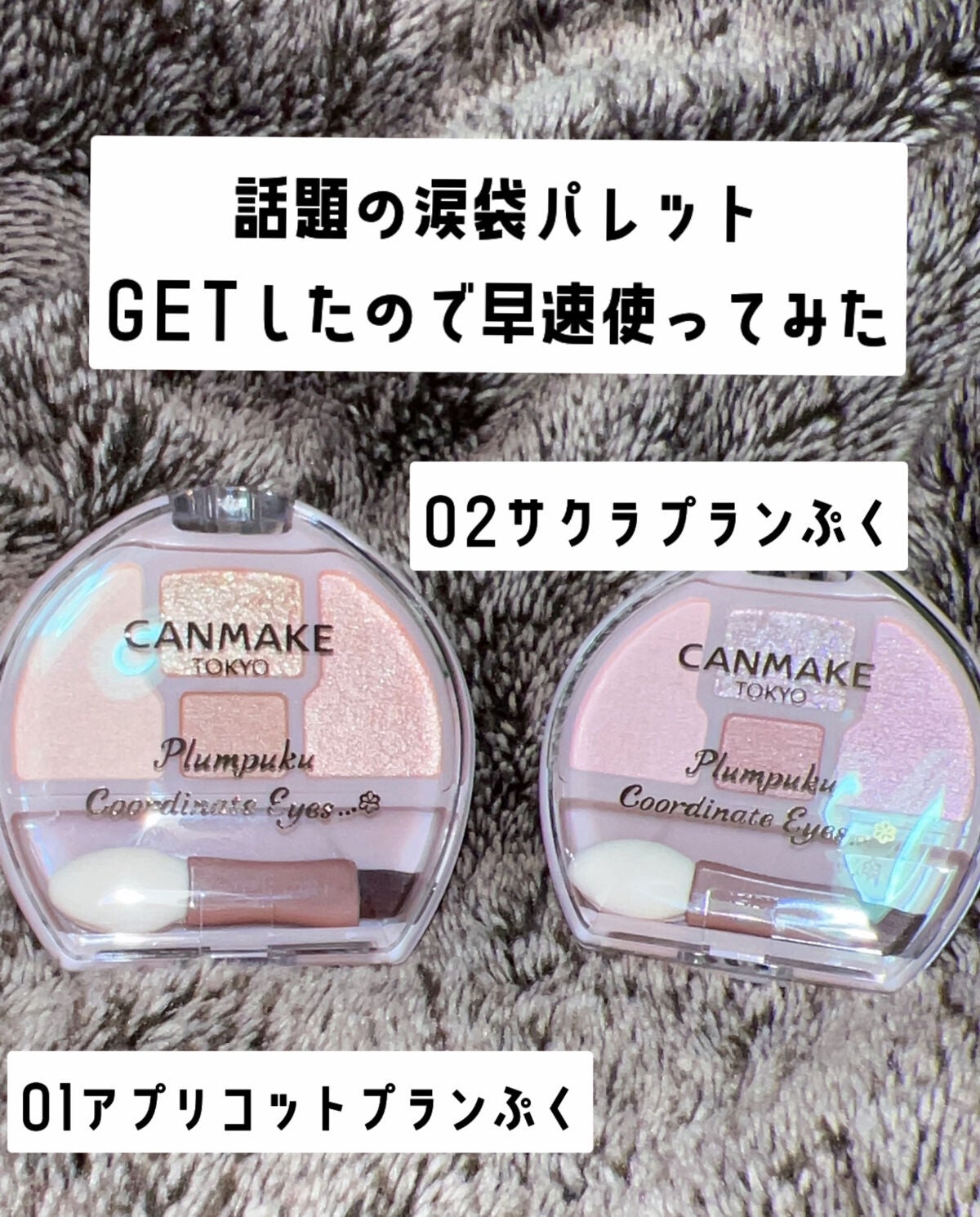 プランぷくコーデアイズ/キャンメイク/パウダーアイシャドウを使ったクチコミ(2枚目)