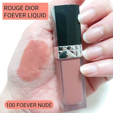 ルージュ ディオール フォーエヴァー リキッド/Dior/口紅を使ったクチコミ（9枚目）