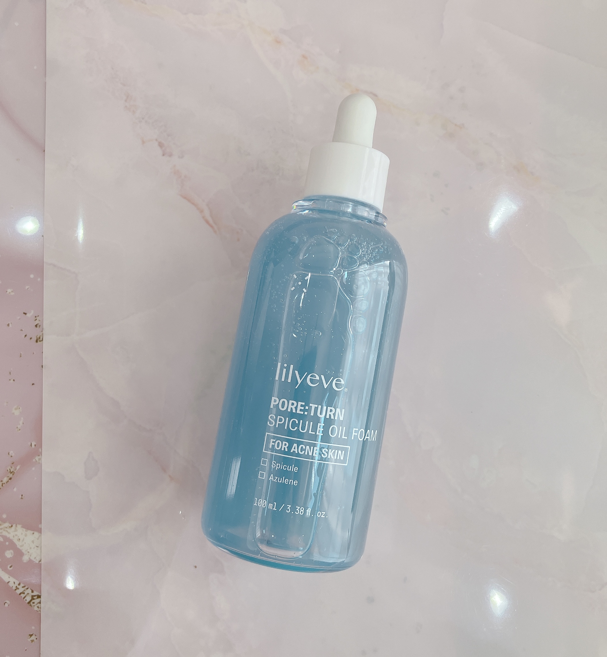 ポアターンスピキュールオイルフォーム/リリーイブ/オイルクレンジングを使ったクチコミ（1枚目）