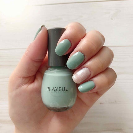 プレイフル アップデートネイル/PLAYFUL/オールインワンネイルを使ったクチコミ(3枚目)