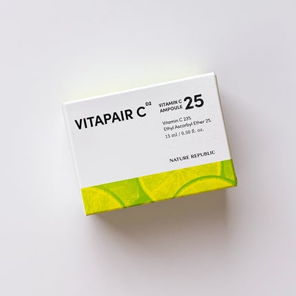 ビタペアC ビタミンC25アンプル/ネイチャーリパブリック/美容液を使ったクチコミ(3枚目)