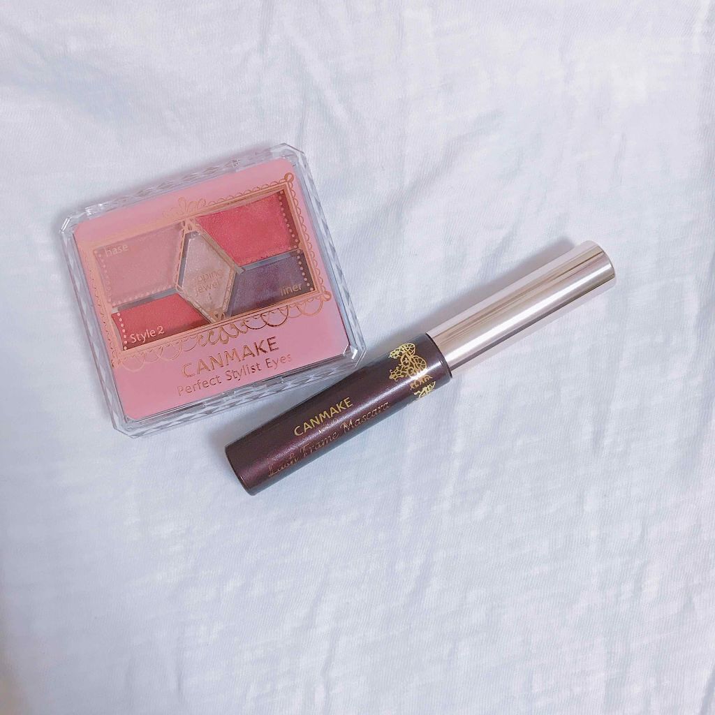 ラッシュフレームマスカラ/キャンメイク/マスカラを使ったクチコミ（1枚目）