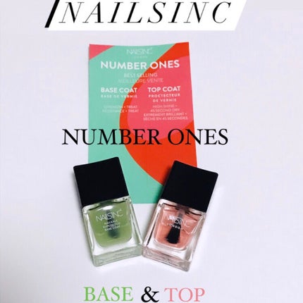 ナンバーワン ベース&トップ キット/nails inc./マニキュアを使ったクチコミ(1枚目)