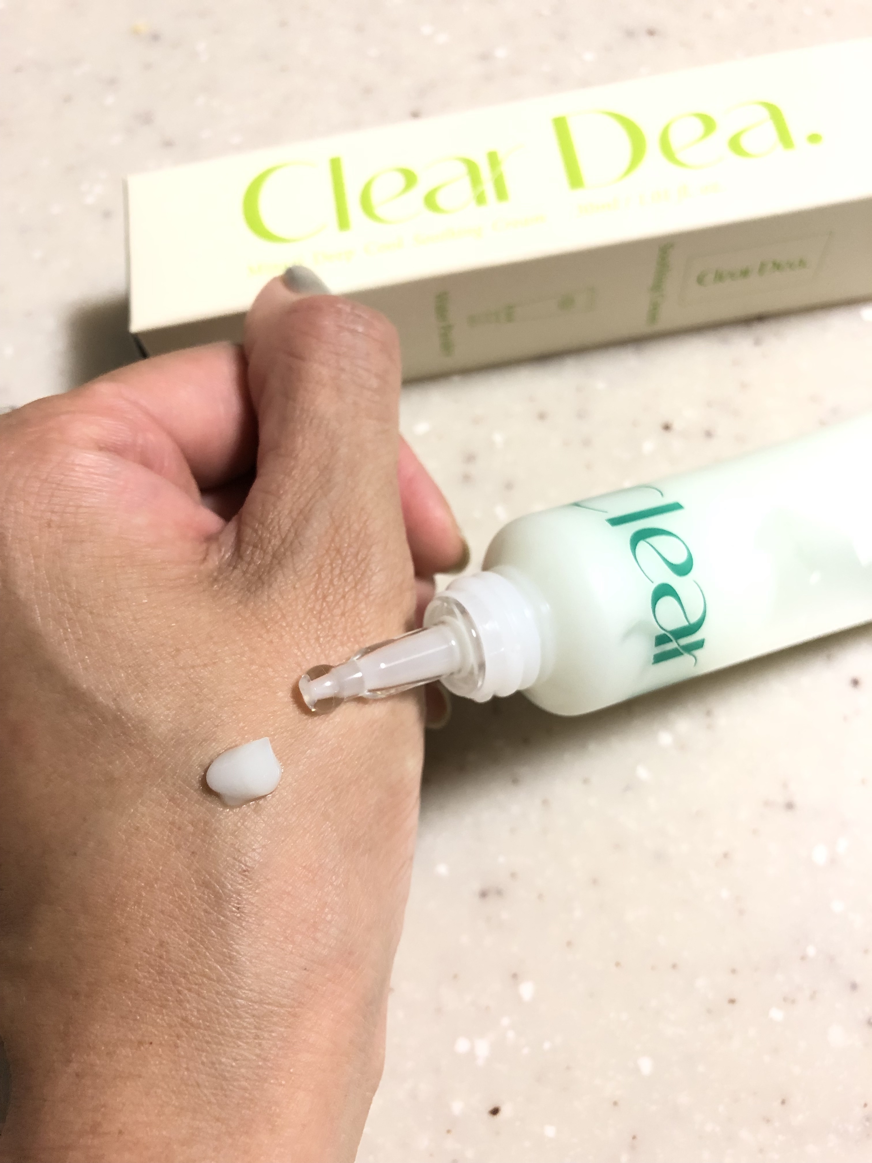 ClearDea. セリディープクール スージングクリームのクチコミ「
💙セリディープクール スージングクリーム

乾燥させないしっかりとした水分保護膜を形成
水分.....」（2枚目）