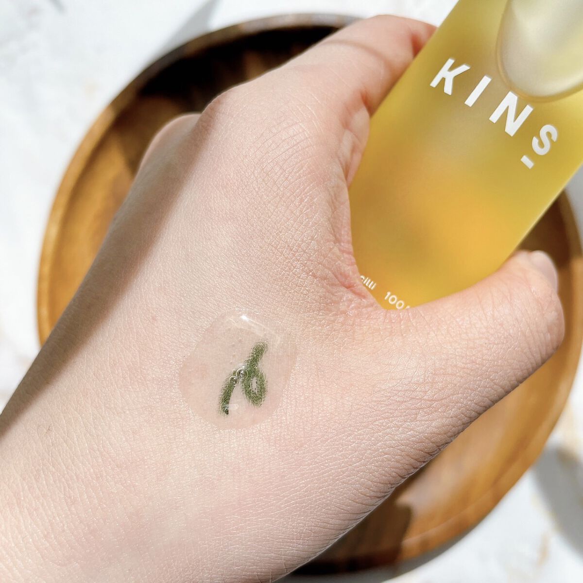 クレンジングオイル/KINS/オイルクレンジングを使ったクチコミ（3枚目）