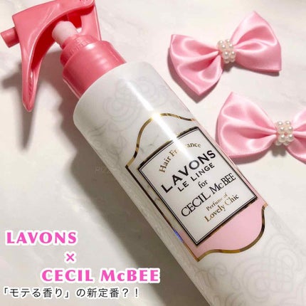 ラボン for CECIL MACBEE セシルマクビー ヘアフレグランスミスト ラブリーシック/ラボン/ヘアミストを使ったクチコミ(1枚目)