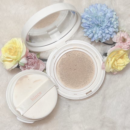 セカンドスキングロウクッション/hince/クッションファンデーションを使ったクチコミ(3枚目)