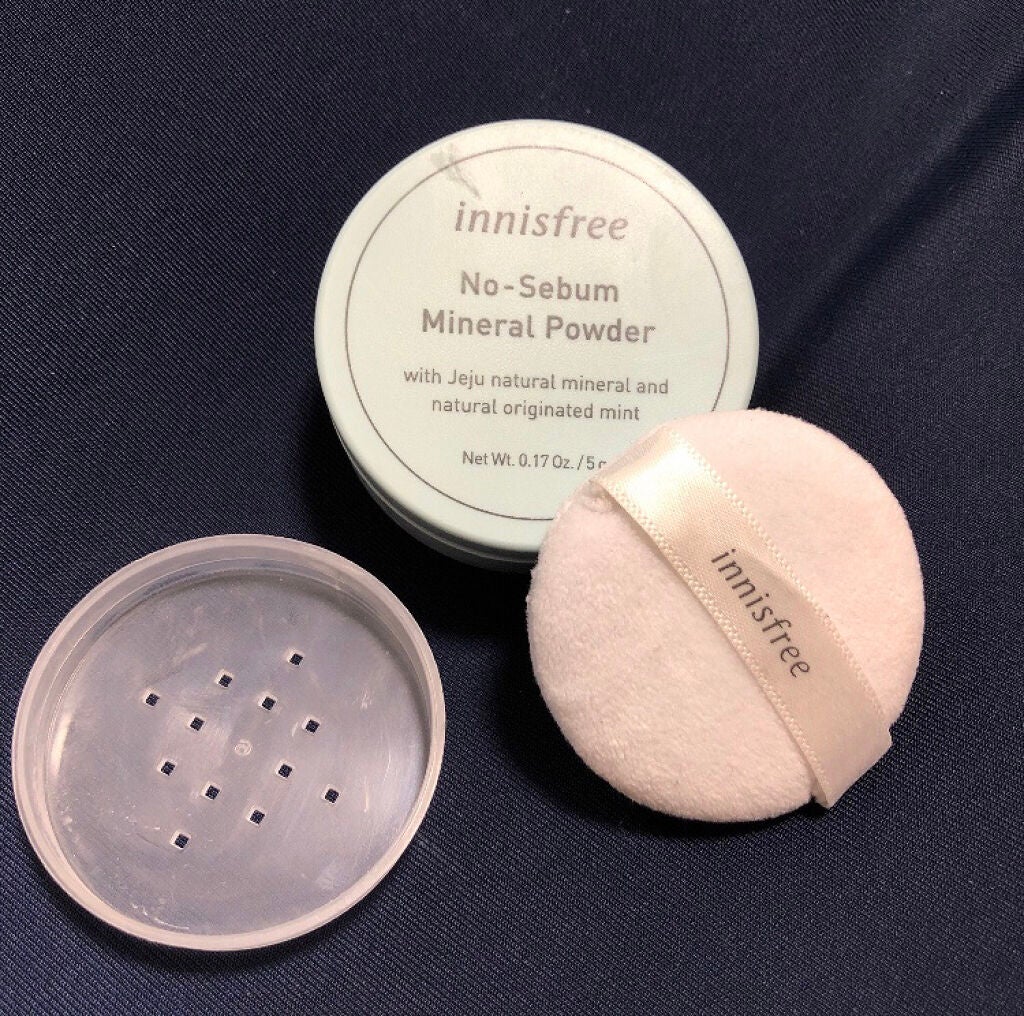 ノーセバム ミネラルパウダー N/innisfree/ルースパウダーを使ったクチコミ(1枚目)