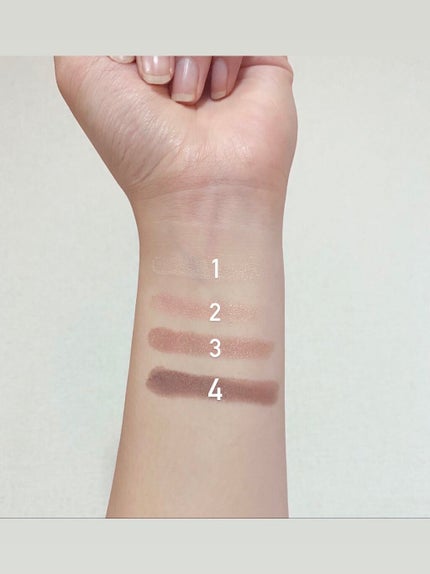 スキニーリッチシャドウ/excel/アイシャドウパレットを使ったクチコミ(3枚目)