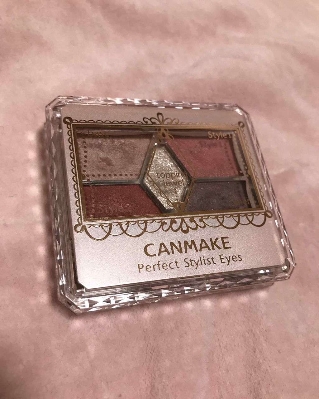 【旧品】パーフェクトスタイリストアイズ/キャンメイク/アイシャドウパレットを使ったクチコミ(1枚目)