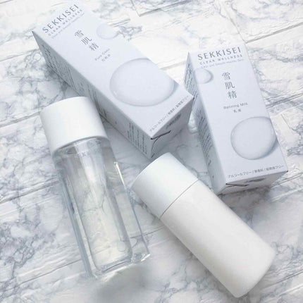 クリアウェルネス リファイニング ミルク/雪肌精/乳液を使ったクチコミ(1枚目)