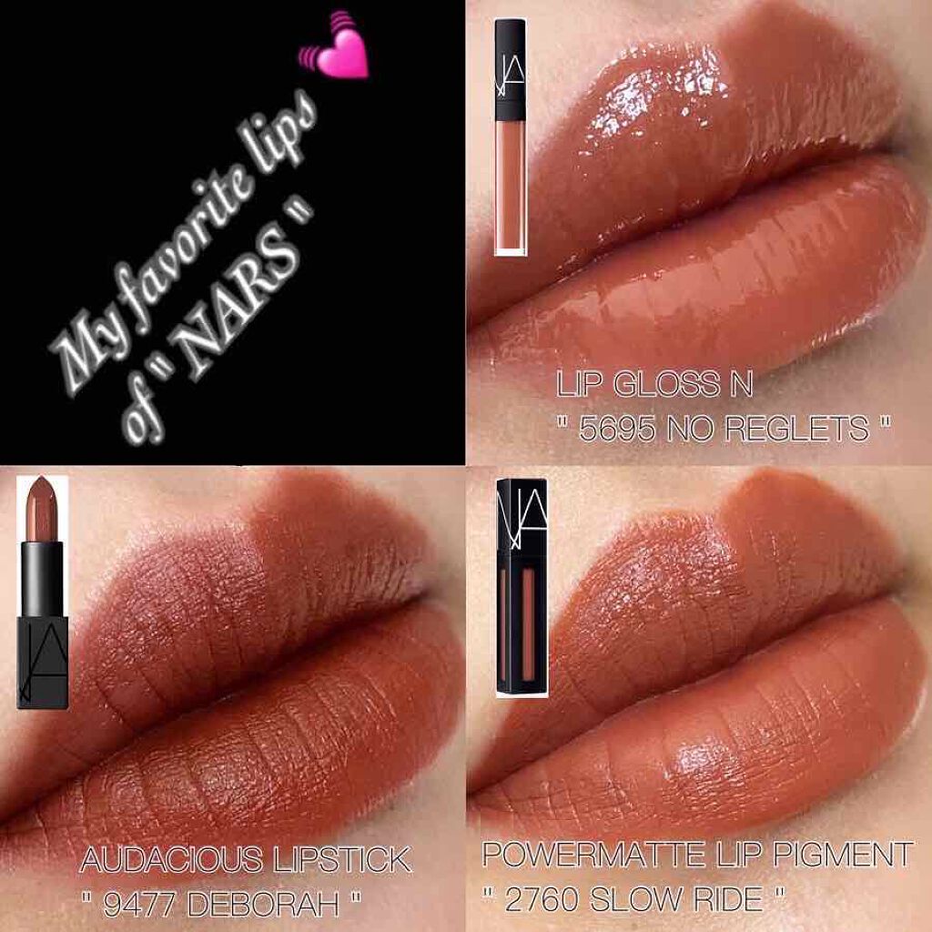 オーデイシャスリップスティック/NARS/口紅を使ったクチコミ(1枚目)