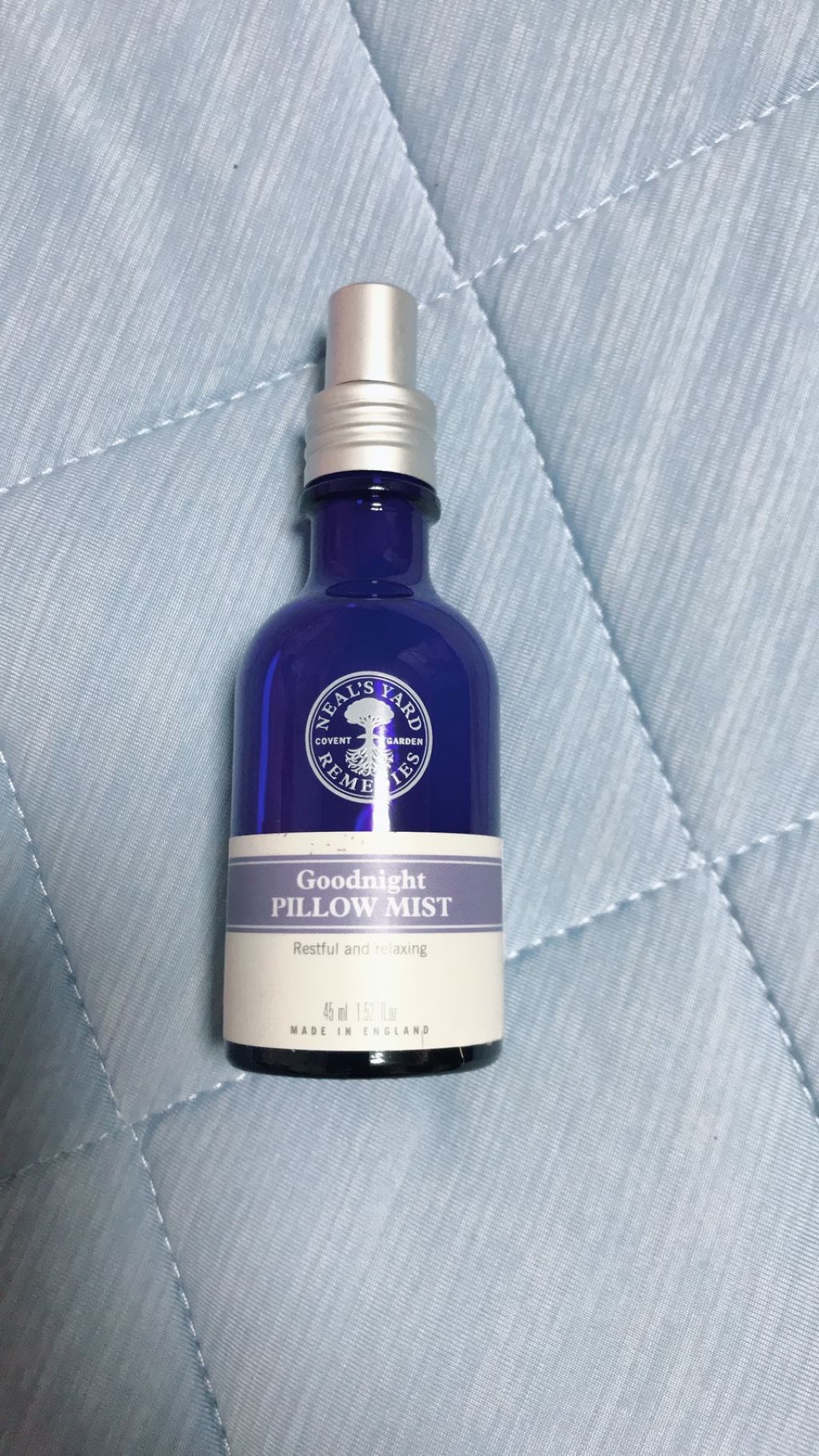 グッドナイトピローミスト/ニールズヤード レメディーズ/ファブリックミストを使ったクチコミ(1枚目)