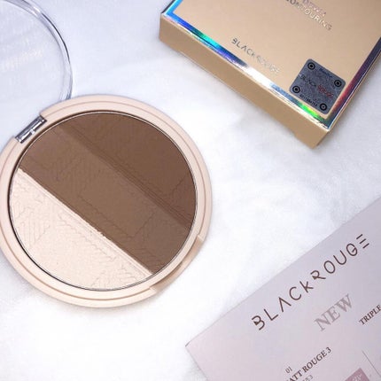 アップアンドダウントリプルコントゥアリング/BLACK ROUGE/シェーディングを使ったクチコミ(2枚目)