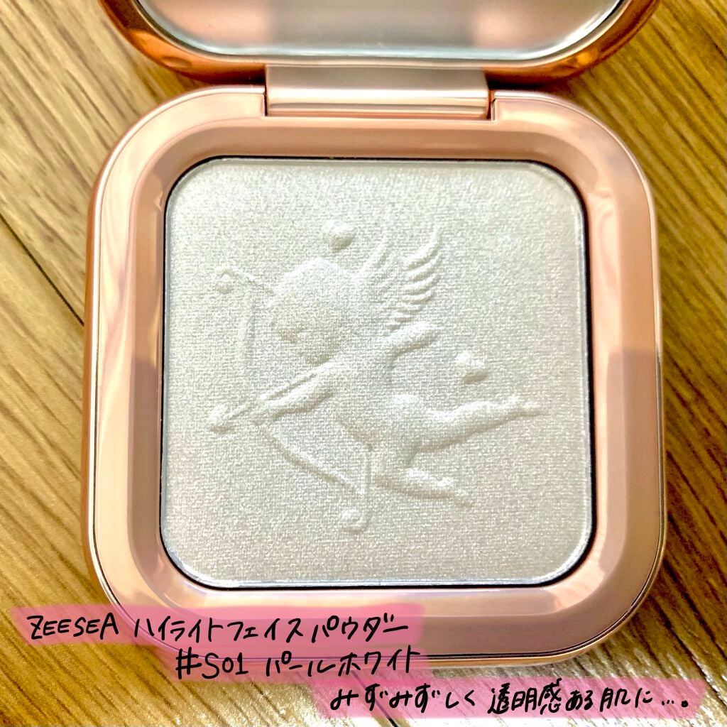 エンジェルキューピッドキスハイライター/ZEESEA/パウダーハイライトを使ったクチコミ(2枚目)