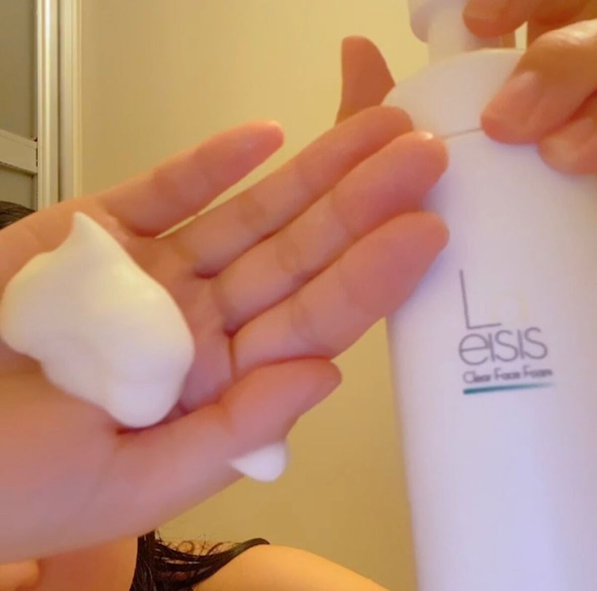 クリアフェイスフォーム/Laeisis/洗顔フォームを使ったクチコミ(2枚目)