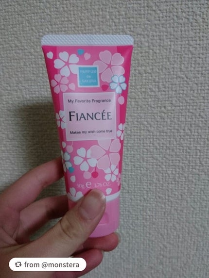 ハンドクリーム さくらの香り N/フィアンセ/ハンドクリームを使ったクチコミ(1枚目)
