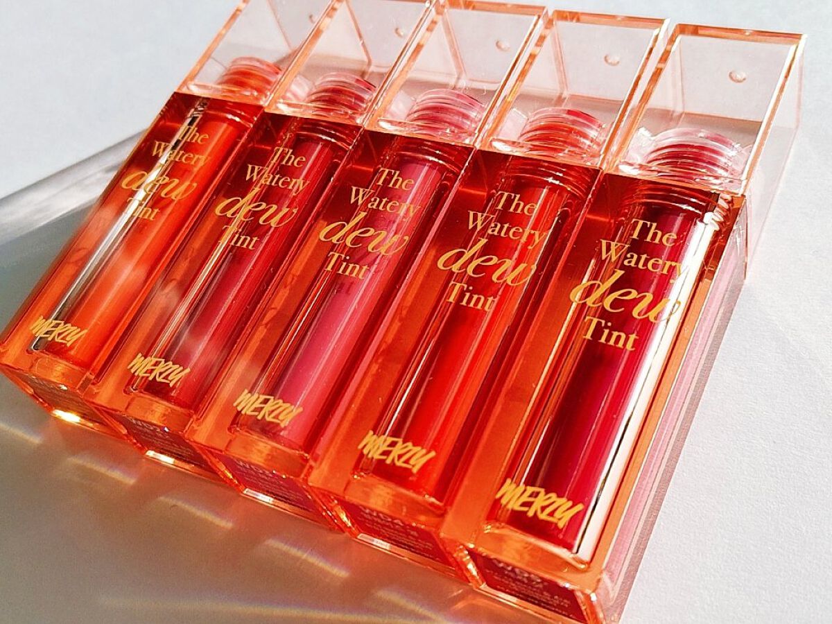 ザ ウォータリーデューティント/MERZY/リップティントを使ったクチコミ（1枚目）