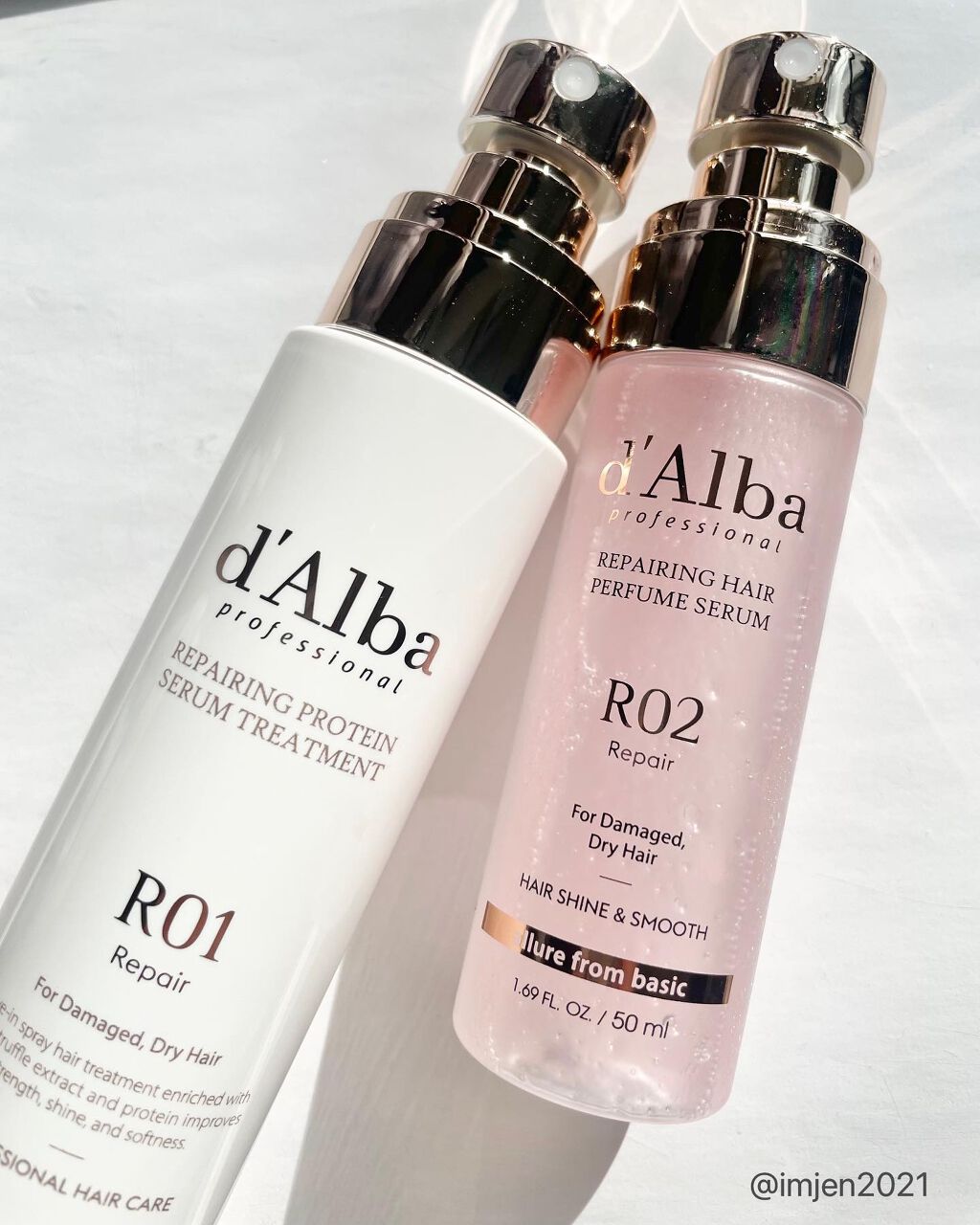 プロフェッショナルリペアリングヘアパヒュームセラム/ダルバ/ヘアミストを使ったクチコミ(6枚目)