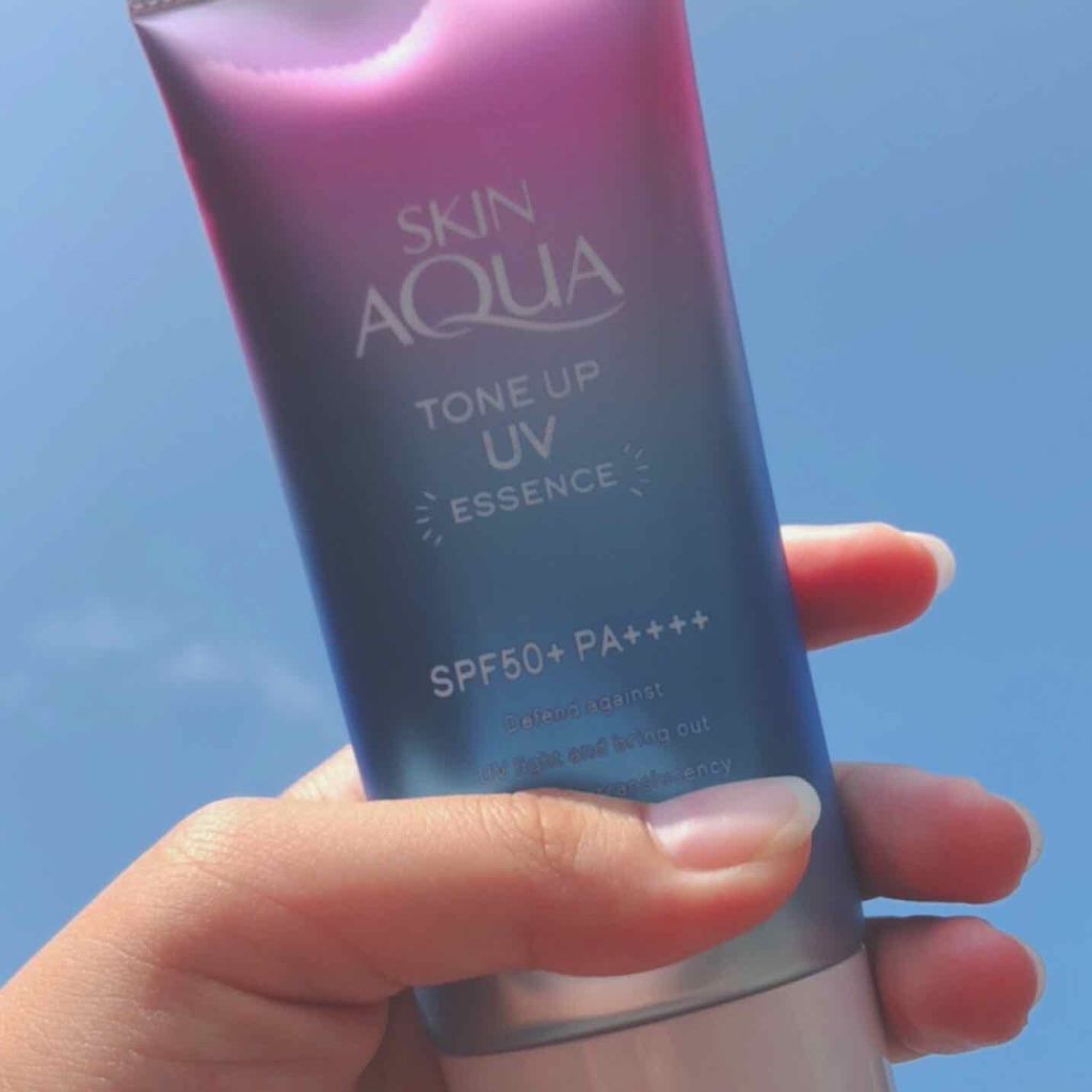 スキンアクア トーンアップUVエッセンス/スキンアクア/日焼け止めクリームを使ったクチコミ(1枚目)
