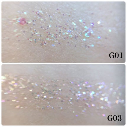 パールブリーアイグリッター/BLACK ROUGE/グリッターを使ったクチコミ(2枚目)