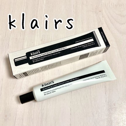 イルミネーティングサプルブレミッシュクリーム(40ml)/Klairs/化粧下地を使ったクチコミ(1枚目)