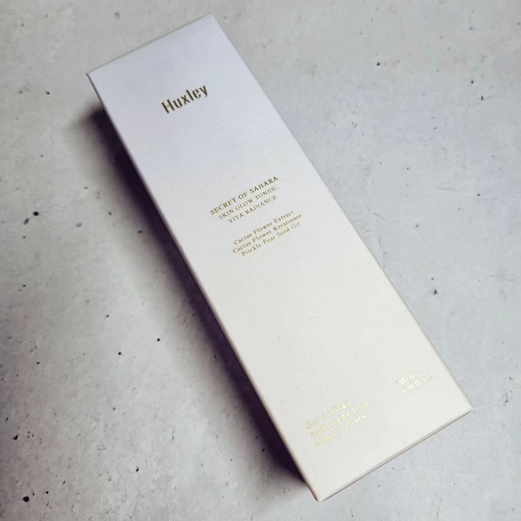 スキングロウトナー ビタラディアンス/Huxley/化粧水を使ったクチコミ（3枚目）