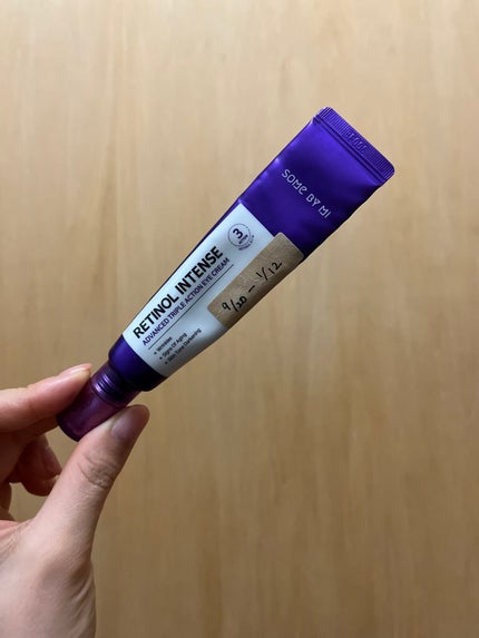 レチノールインテンシブ アドバンスドトリプルアクションアイクリーム/SOME BY MI/アイケア・アイクリームを使ったクチコミ(1枚目)