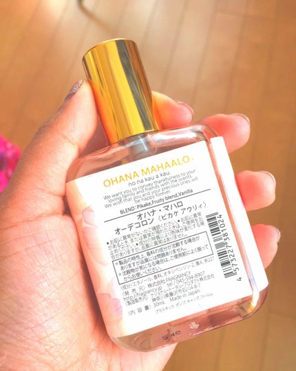 オハナ・マハロ オーデコロン <ピカケ アウリィ>/OHANA MAHAALO/香水(レディース)を使ったクチコミ(2枚目)