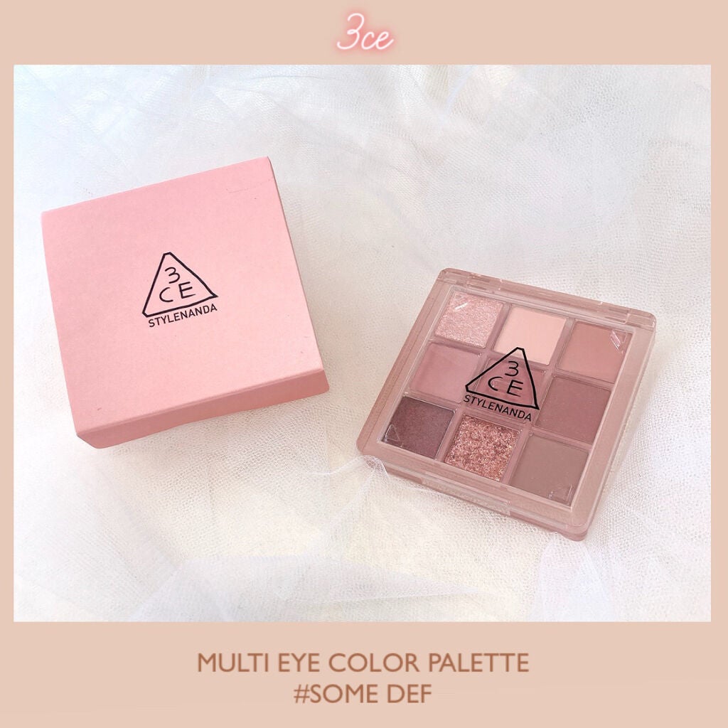 3CE マルチアイカラーパレット/3CE/アイシャドウパレットを使ったクチコミ(1枚目)