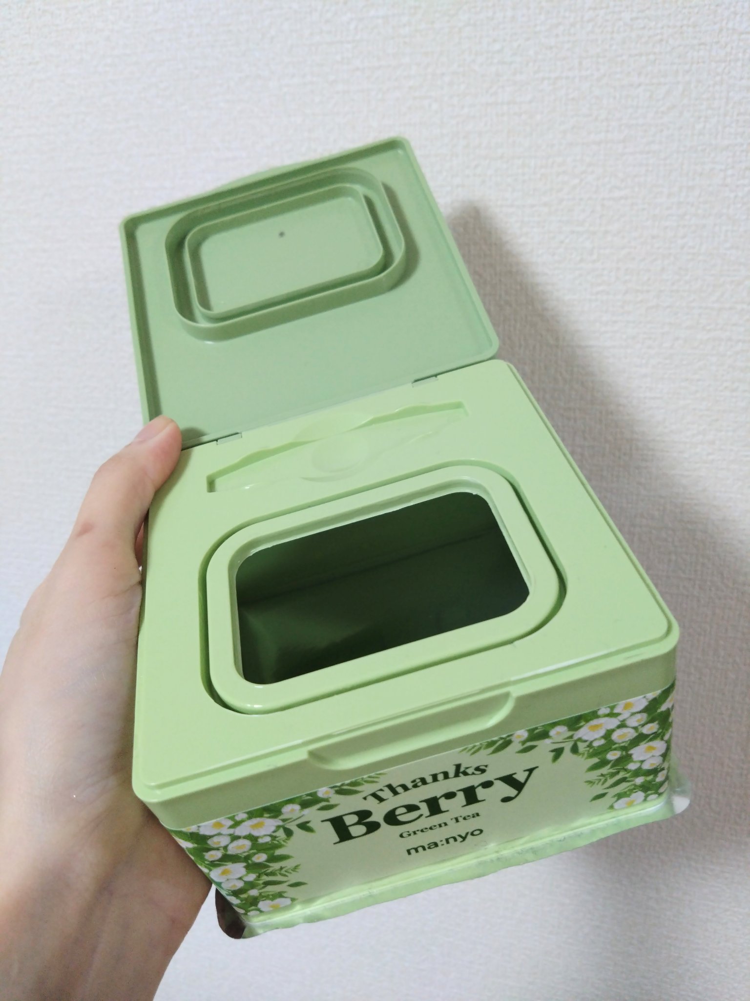 Thanks Berry グリーンティーシートマスク/manyo/シートマスク・パックを使ったクチコミ（2枚目）