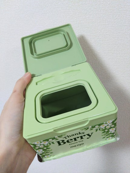 Thanks Berry グリーンティーシートマスク/manyo/シートマスク・パックを使ったクチコミ(2枚目)