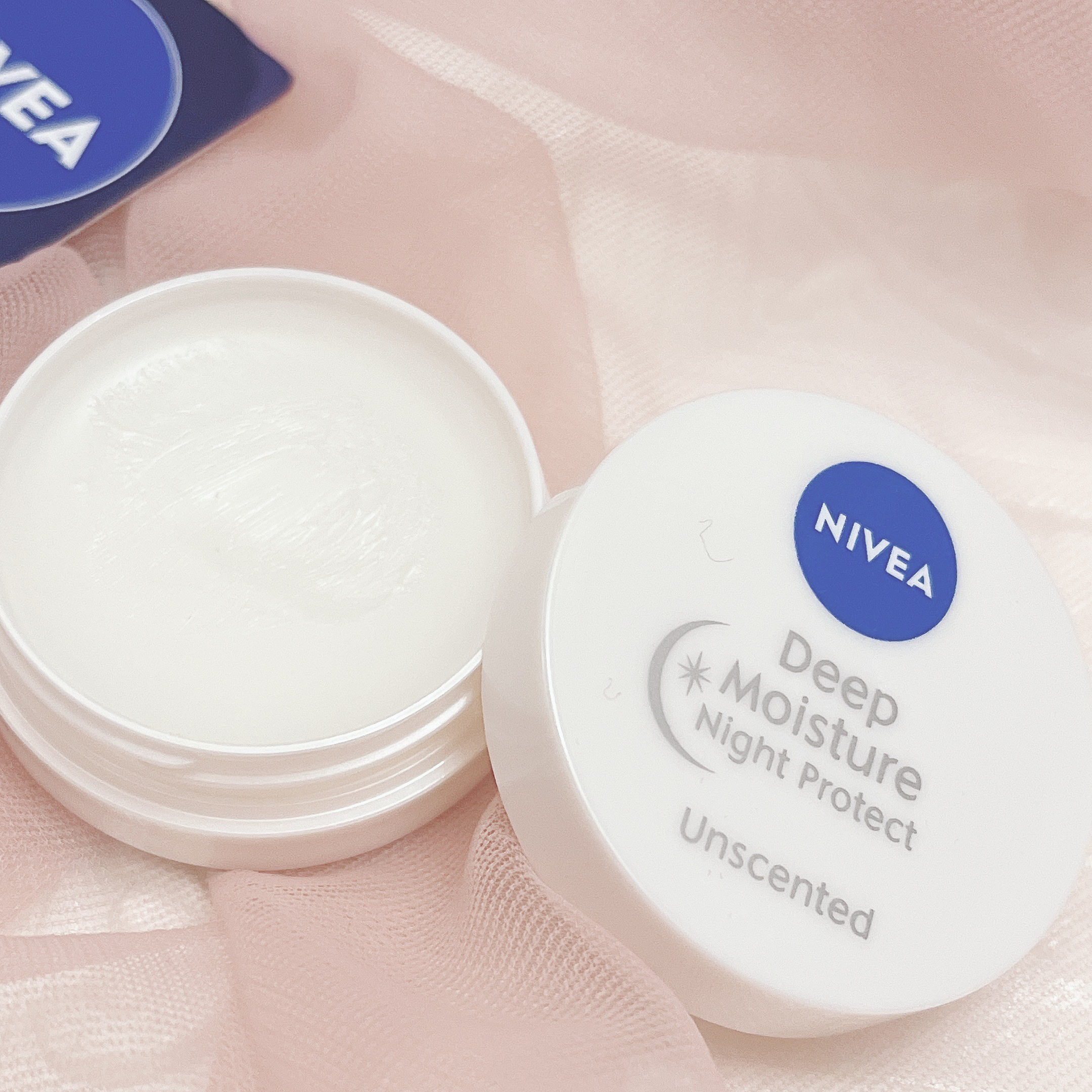 ディープモイスチャーナイトプロテクト　無香料/ニベア/リップマスクを使ったクチコミ（3枚目）